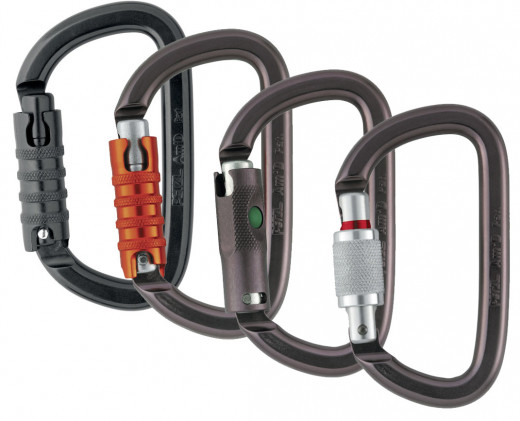 Petzl AmD Karabiner (Ballock/Screwlock/Triactlock)