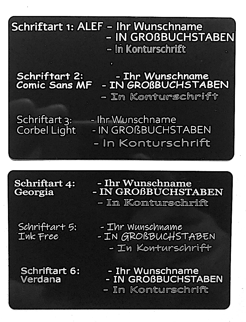 Lasergravur Karabiner / Seilrollen / Abseilgerte | Seilzugangstechnik.de