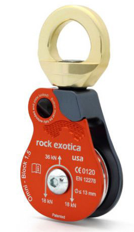 Rock Exotica Omni Block 1.5 Einfach-Seilrolle