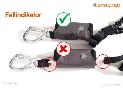 Skylotec Skysafe Pro Flex (Rohrhaken/ 3-Wege-Karabiner)