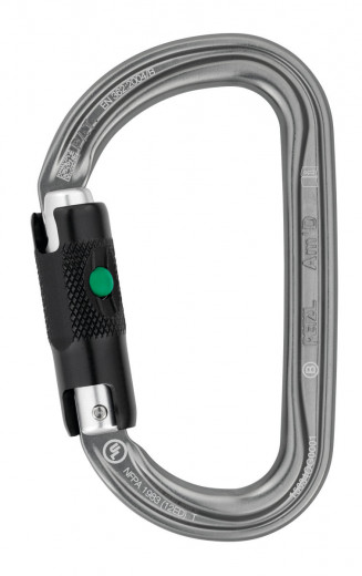 Petzl AM`D Karabiner (Schraub-, Trilock- & Ballockverschluss)