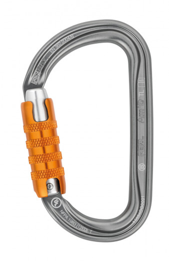 Petzl AM`D Karabiner (Schraub-, Trilock- & Ballockverschluss)