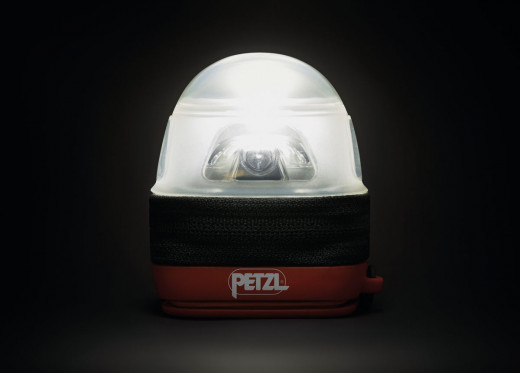 Petzl NOCTILIGHT - Etui + LaternenModus fr Petzl Stirnlampen