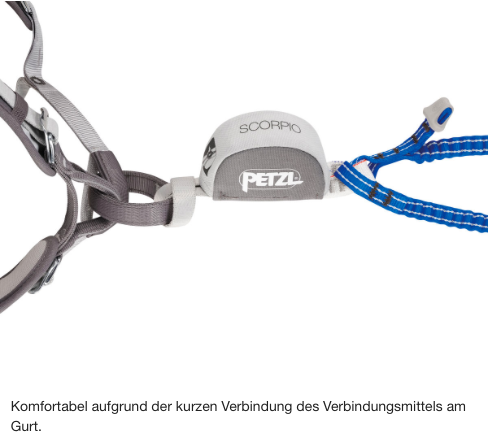 Petzl SCORPIO VERTIGO Klettersteigset nach EN 958:2017