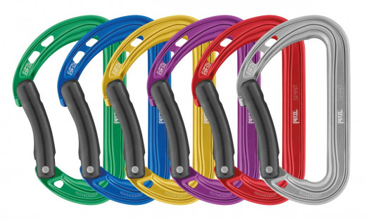 Petzl SPIRIT Kletterkarabiner im 6er-Pack