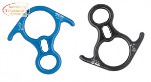 Edelrid Rescue 8 Abseilachter mit Ohren