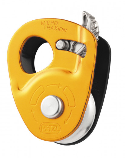 Petzl MICROTRAXION Seilrolle mit Rcklaufsperre