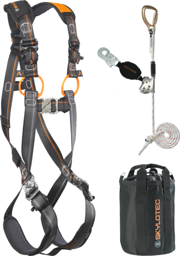 Absturzsicherungs-Set fr Dachdecker