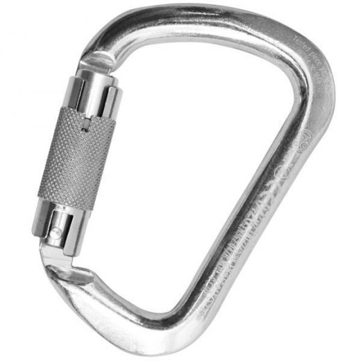 AISI 316 Edelstahlkarabiner mit groer ffnung und hoher Bruchlast