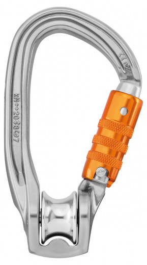 Petzl Rollclip Z - Karabiner mit integrierter Seilrolle