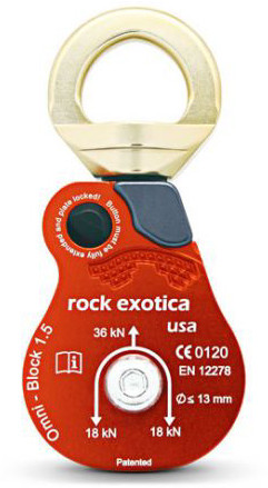 Rock Exotica Omni Block 1.5 Einfach-Seilrolle