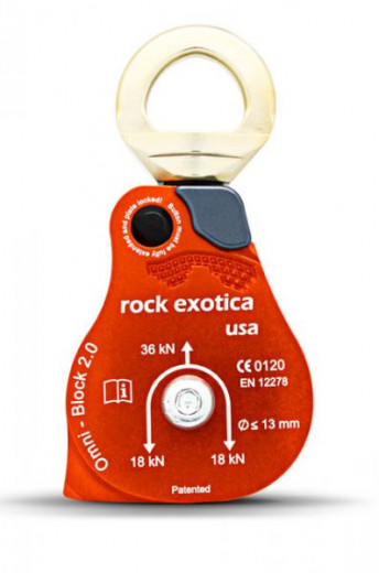 Rock Exotica Omni Block 2.0 Einfach-Seilrolle