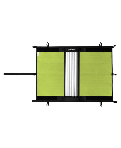 Modular einsetzbare Seilschutzmatte mit Alurippen