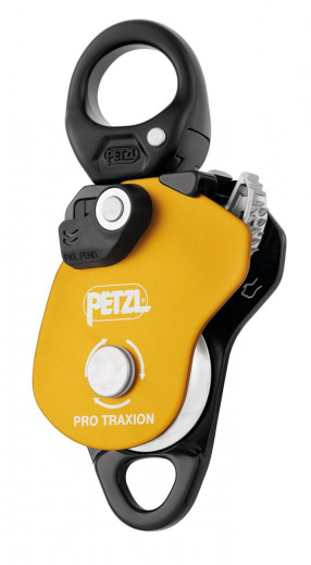 Umlenkrolle mit Rcklaufsperre - Petzl Pro Traxion (neu 2023)