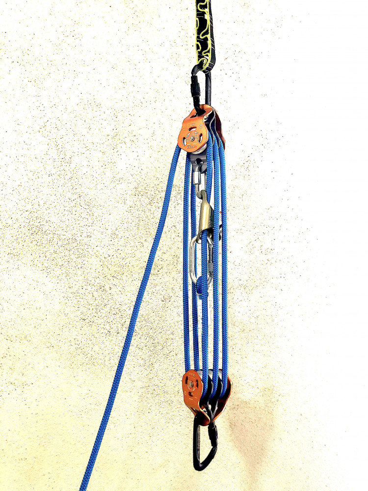 Flaschenzug 1:6 - Hubhöhe 3