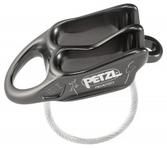 vielseitiges ultraleichtes Sicherungs- und Abseilgert mit Bremssystem Petzl Reverso