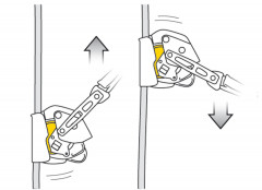 Petzl Asap Lock mitlaufendes Auffanggerät mit Blockierfunktion (10-13mm)