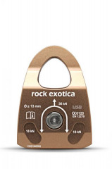 Rock Exotica Machined Rescue Einfach-Seilrolle