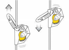 Petzl ASAP mitlaufendes Auffanggert (10-13mm)