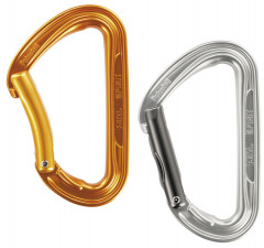 Schnappkarabiner erfgbar mit geradem oder mit gebogenem Schnapper