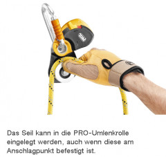 Petzl Pro Umlenkrolle fr schwere Lasten