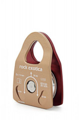 Rock Exotica Machined Rescue Einfach-Seilrolle