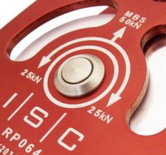 ISC SINGLE Seilrolle mit Lasche (max. 13mm)