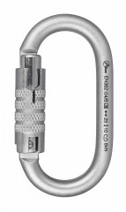 Aliens Stahlkarabiner Total Oval Trilock