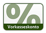 Vorkasse 2% Skonto